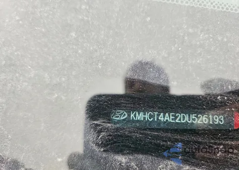 2013 Hyundai Accent Gls z USA, uszkodzony, nr VIN KMHCT4AE2DU526193